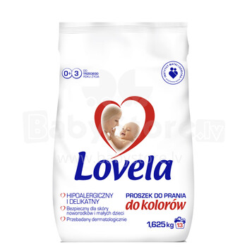 LOVELA Color Гипоаллергенный Детский Стиральный Порошок 1,625 kg