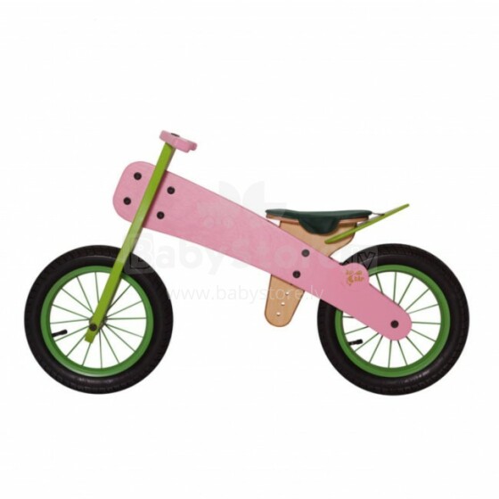 Dip & Dap Art. MS-RP Pink Spring medinis motoroleris vaikams (dviratis)
