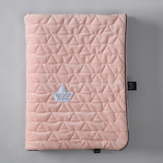 La Millou Art.91653 VELVET COLLECTION-POWDER PINK Высококачественное детское одеяло (100x80 см) 