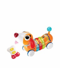 WinFun R/C Rainbow Pup Art.1142 Ar pulti vadāms interaktīvais muzikālais Kucēns (skaņas un gaismas efekts)