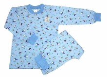 Galatex Art.100460 Pets Blue Bērnu kokvilnas pidžama