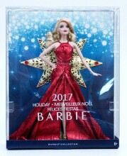 Mattel Barbie Fashion Model Holiday Doll Art.DYX39 Коллекционная кукла Барби