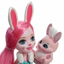 Enchantimals Bunny Doll Art.FXM73  Mini lelle ar iemīļoto dzīvnieku