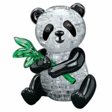 Crystal Puzzle Art.9055A Panda 3D Puzles ar gaismu