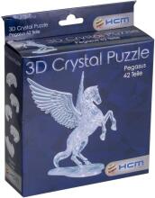 Crystal Puzzle Pegasus 3D Art.101296 3D puzzle with backlight