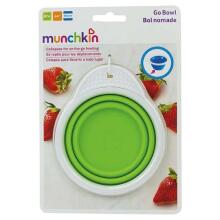 Munchkin Art. 183719 Go Bowl Волшебная силиконовая миска для хранения продуктов, 6+ мес.