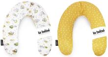 La Bebe™ Rich Cotton Nursing Maternity Double Face Pillow Funny Dogs Art.101734 Подкова для сна / кормления малыша 30x175 cm