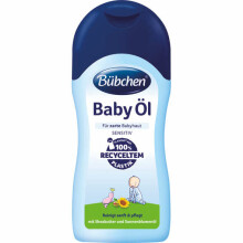 Bubchen Baby Oil Art. TB11 kūdikių aliejus su šiuo sviestu ir saulėgrąžų aliejus 200 ml