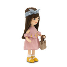 Orange Toys Sweet Sisters Sophie in a Tassel Dress Art.SS03-21Мягкая игрушка Кукла София в льняном платье (32см)