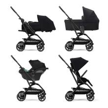 Cybex Eezy S Twist+ 2 прогулочная коляска Moon Black, black frame