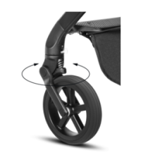 „Cybex  Balios S Lux Art.520001179 tamsiai mėlynas keturių ratų sportinis vežimėlis