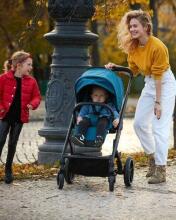 Cybex Balios S Lux pastaigu rati Stormy Blue