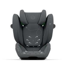 Cybex Solution G i-Fix 100-150cm, Monument Grey детское автокресло (15-36 кг)