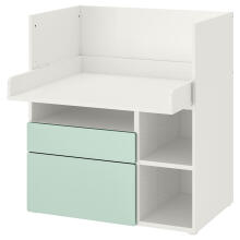 Made in Sweden Smastad Art.595.827.65 pārtinamais galds ar 3 atvilktnēm, 90x79x100 cm