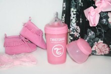 Twistshake  Art.78249 Pastel Pink Barošanas pudele 180 ml