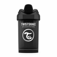 Twistshake Crawler Cup Art.78067 Black Pudelīte ar snīpi no 8 +mēn, 300 ml