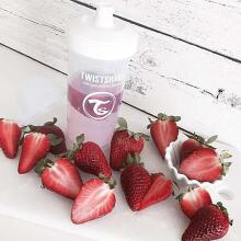 Twistshake  Crawler Cup Art.78275 Pastel Purpl Pudelīte ar snīpi no 8 +mēn, 300 ml