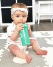 Twistshake Straw Cup Art.103073 Pastel Grey