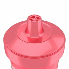 Twistshake Kid Cup Art.78322 Pastel Peach Pudelīte ar snīpi no 12 +mēn, 360 ml