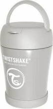 Twistshake Food Container Art.103119 Pastel Grey Termoss no nerūsējošas tēraudas,350ml