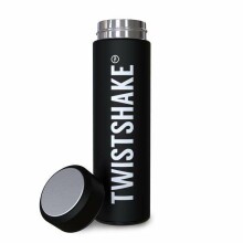 Twistshake Hot&Cold  Art.78113 Black Termoss no nerūsējošas tēraudas 420ml