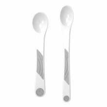 Twistshake Feeding Spoons  Art.78197 White  Karotes  (2gb)