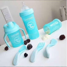 Twistshake Learn Cutlery Art.78207 White