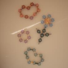 Mushie HEX Connect Building Toy Set Art.101528 Конструктор