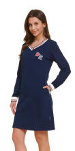 Doctornap Night Dress  Art.4534 Navy