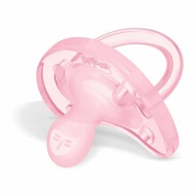 Chicco Physio Soft Love  Art.73310.11 Pink Fizioloģiskās formas māneklītis silikona māneklītis 0-6mēn.
