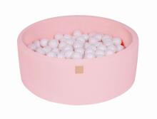 MeowBaby® Color Amour Art.104049 Pink Бассейн сенсорный сухой с шариками(250шт.)