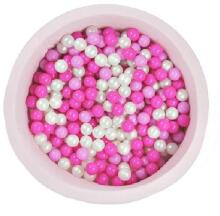 MeowBaby® Color Amour Art.104049 Pink Бассейн сенсорный сухой с шариками(250шт.)