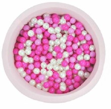 MeowBaby® Color Round Art.104057 Pink  Sauss baseins ar bumbiņām(200gab.)