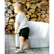 Kapri bērnu divāns mīkstais sēdeklis Sofa 100cm