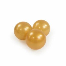 Meow Extra Balls  Art.104235 Gold Baseina bumbiņas  Ø 7 cm, 50 gab.