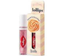 Snails Lollips Caramel Candy Art.5939 Lūpu spīdums Karameļu deserts, 3ml