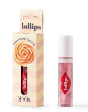 Snails Lollips Caramel Candy Art.5939 Lūpu spīdums Karameļu deserts, 3ml