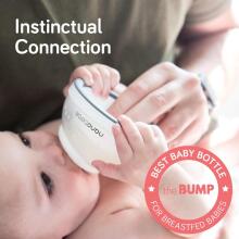 Nanobebe Breast Milk Baby Bottles Art.104287 Pudelīšu komplekts mātes piena savākšanai , 3 gab