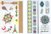 Snails Neon Jewelry Tattoos Art.7965 Uzlīmes