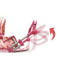Doll Stroller Art. KIK-6400 Lelļu rati 2 vienā