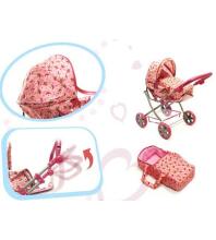 Doll Stroller Art. KIK-6400 Lelļu rati 2 vienā
