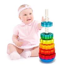 Fat Brain Toys SpinAgain  Art.FA110-1  Винтовая пирамидка