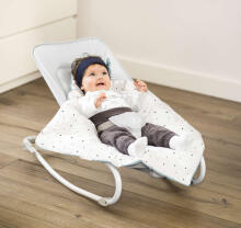 KinderKraft'18 Felio Art.KKBFELILIBL000 Light Blue Stylish baby rocking chair with music and vibration
