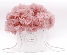 „LaVashka“ prabangių sijonų miltelių rožė „Art.10“. Stambus sijonas princesėms (dovanų dėžutė)