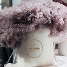 LaVashka Luxury Skirt  Powder Rose Art.10 Super kuplie svārciņi princesēm (Dāvanu kastītē)