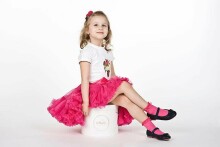 LaVashka Luxury Skirt  Greipfruit Art.9  Супер пышная юбочка для маленькой принцессы