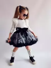 LaVashka Luxury Skirt Zebra Art.56  Супер пышная юбочка для маленькой принцессы