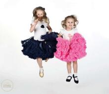 LaVashka Luxury Skirt Cappucino Art.105032 Super kuplie svārciņi princesēm