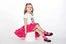 LaVashka Luxury Skirt  Black Pearl Art.105036 Super kuplie svārciņi princesēm (Dāvanu kastītē)