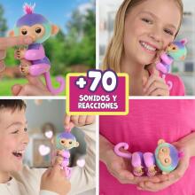 Fingerlings Interactive Pet Art.61853181-1 Interaktīvā rotaļlieta Pertiķis